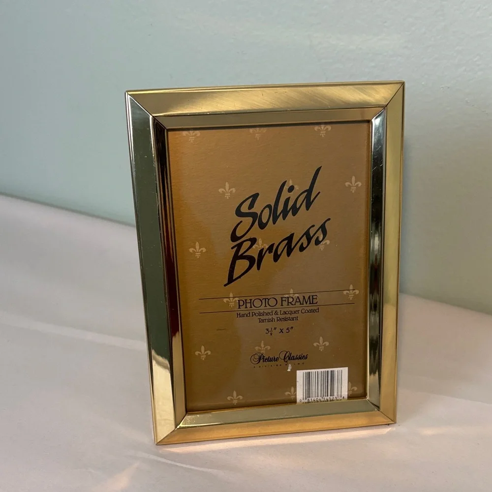 Picture Classics Solid Brass Picture Frame